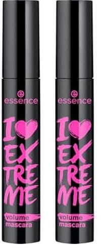 Essence - Máscara de pestañas I Love Extreme Volume (Confezione da 2)