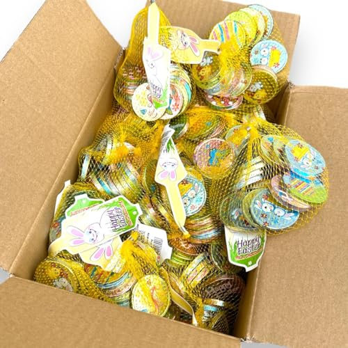 OYOY 5kg - 700 Oster Schokotaler I 50x 100g - 5kg Taler im Osterdesign I Osterschokolade Großpackung Geschenkset I kleine Gastgeschenke I Werbegeschenke I Osterdekoration/Mitgebsel I Betthupferl