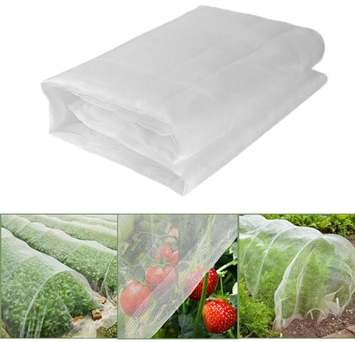 Rete Anti Insetti,3 * 6m Rete per Insetti Orto,Rete di Protezione dagli Insetti,Rete di Insetti per Verdure,Rete Anti Insetti per Piante,per Proteggere Verdure Frutta e Altre Piante