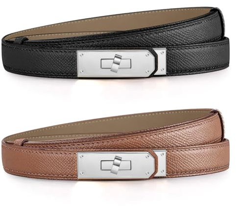 YUGDRUZY Gürtel Damen Leder Taillengürtel Ledergürtel Damen Dupes Damengürtel Leder Damengürtel Schmal Gürtel Damengürtel Taillengürtel Belt Women Ledergürtel
