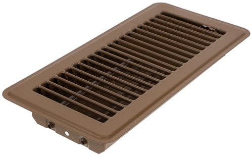 DOITOOL bocas de ventilación de suelo Rejilla de ventilación de suelo Rejilla de ventilación anti-bloqueo ventilación de registro de piso cubiertas de registro de piso boca de ventilación