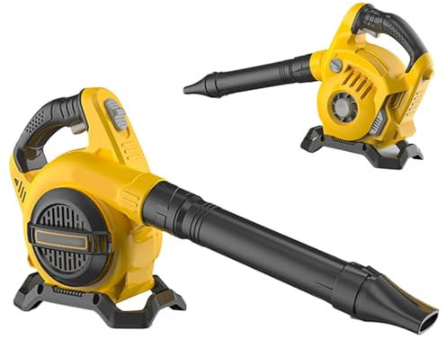 Soplador de hojas de juguete, soplador de hojas, herramienta de juego de simulación, herramientas de jardinería paisajística para niños pequeños que funcionan con pilas para jardín de infantes al aire