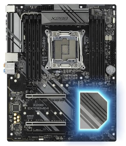scheda madre Scheda madre Fit For ASRock X299 Extreme4 Intel LGA 2066 DDR4 256 GB Ultra M.2 supporta CPU i9-9900 i9-10900 i9-7900 i7-7740