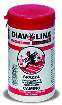 DIAVOLINA SPAZZACAMINO POLVERE