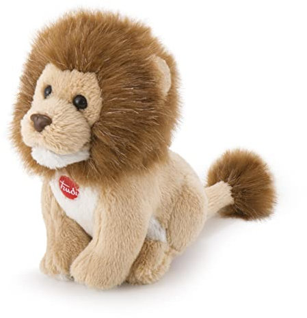 Trudi 51266 Sweet Collection Kleiner Löwe ca. 10 cm, Größe XXS, Stofftier mit weichen Materialien und liebevollen Details, Plüschtier waschbar, Kuscheltier für Kinder & Babys, Beige
