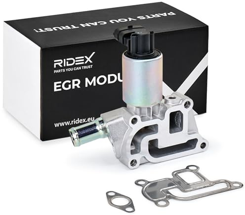 RIDEX 1145E0037 AGR-Ventil Abgasrückführungsventil mit Dichtung Kompatibel mit OPEL Corsa D Schrägheck S07 09157671 9157671 0851593
