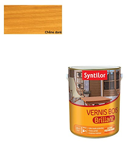 Syntilor - Vernis Bois Chêne Doré Brillant 2,5L