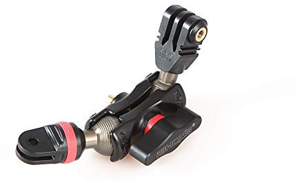 iSHOXS Small Grab Pro 40 | Kugelkopf-Verlängerung für GoPro und kompatible Action Kamera Halterungen | ABS Aufnahme mit Aluminium Kugelköpfen | 40 mm