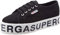 SUPERGA 2790 COTW OUTSOLE LETTERING, Sneaker, Donna, Nero (Black 999), 39 EU