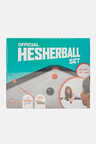 HesherBall Unisex Jugend Tischballspiel Funsportspiel Set im Display, Bleu Pink, 20 cm