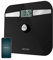 Cecotec Balance Pèse-personne avec bouton-poussoir Surface Precision EcoPower 10200 Smart Healthy Black, Verre Trempé, Sans piles, Connectivité Smartphone via Bluetooth, Grand écran LCD, Max 180 kg