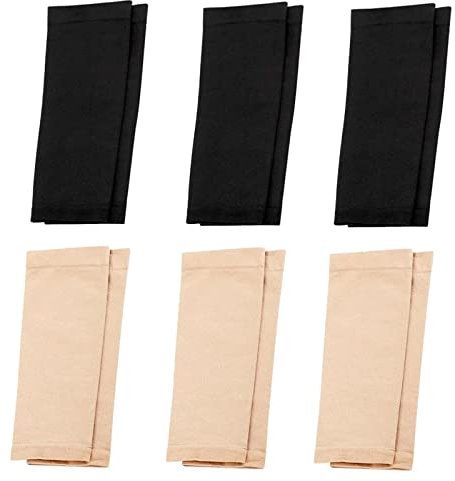 Xrten 6 Paare Abnehmen Arm Ärmel, schlankmachende Kompression Armformer, Elastische Kompression Arm Shaper Sport Fitness Arm Former für Damen Mädchen