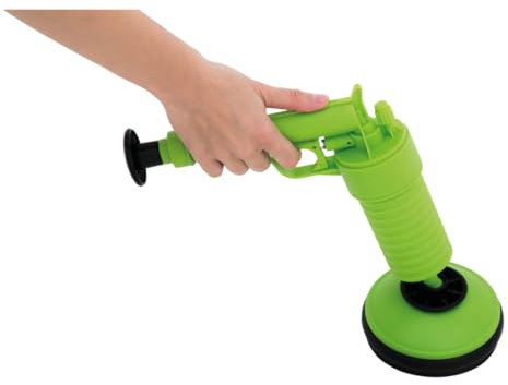 Venteo Drain Jet | Déboucheur canalisation Haute Pression à Pompe Manuelle | Déboucheur WC Puissant | Déboucheur évier écologique air comprimé | Nettoyant canalisation réutilisable