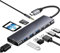 USB C Hub HDMI 9-IN-1 Tipo C Hub con HDMI 4K, 1 USB 3.0/2 USB 2.0, porta dati USB C, 100W PD, lettore di schede Micro SD/SD e audio da 3,5 mm per MacBook Pro, iPad Pro, XPS e tipo C dispositivo/laptop