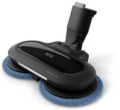 AEG AZE158 Standard-Pads für UltimatePower Mopdüse AZE157 (Wischaufsatz, 2 rotierende Reinigungspads für Wischfunktion, schonende Tiefenreinigung, waschbar, blau)