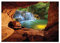 Papel Pintado Efecto 3D Cueva Cascada Naturaleza Salón Dormitorio - Incluye Pegamento - Fotomurales Pared Tejido No Tejido Decorativos Murales Fotográfico Moderno Decoración de Paredes (368x254 cm)