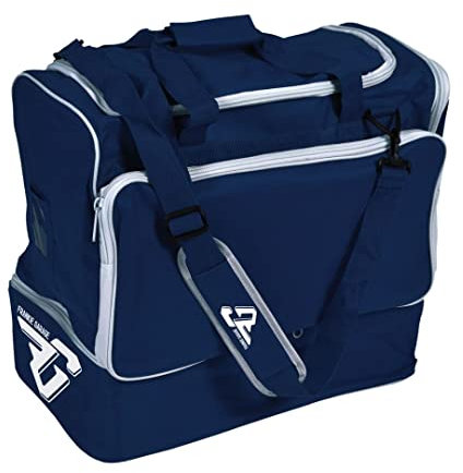 Borsone Calcio Uomo con Fondo Rigido, Scomparto Scarpe e Tracolla Regolabile, Borsone Palestra Grande con Tracolla Regolabile e Portascarpe, Borsone per Sport Uomo Donna Bambino - FRANKIE GARAGE