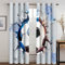 LGCK 3D Gedruckt Gardine Vorhänge - Fußball Kunst - 2 Stück Verdunklungsvorhang Ösen Vorhang Blickdicht Polyester Vorhänge Für Schlafzimmer Wohnzimmer Fensterdekoration 183x214cm