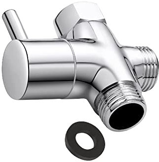 ZENZERO® - VALVOLA Deviatrice a 3 VIE per Braccio Doccia - G 1/2 - Deviatore per doccetta - Pezzi 1