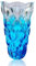 Eastern Rock Glasvase, unzerbrechlich, 1,6 kg, 24,1 cm, glitzernde Vase, Bohemian-Stil, für Tafelaufsätze, Küche, Büro, Wohnzimmer, Hochzeit, Geschenke, perfekte Heimdekoration, Glasvase (Farbverlauf,