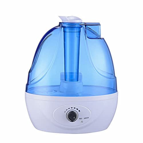 Luftbefeuchter Ultraschall 360°, Schlafzimmer Aroma Diffuser Luftbefeuchter Haushalt Nebel Große Kapazität Öl Licht Aromatherapie Zerstäubung Luftbefeuchter Hygrometer Testsieger (Blue, One Size)