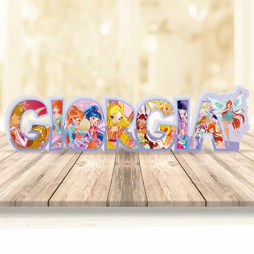 Nome Personalizzato Tema Winx