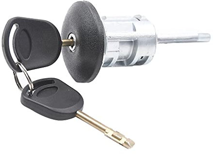 Autotürschlosszylinder Vordertürschloss Fässer Fahrer Passagier Vorne Rechts auf Der Fahrerseite Mit 2 Schlüsseln Kompatibel mit Ford Transit MK6 MK7 4060638