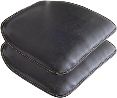 Stuhlkissen mit Bändern (43 * 41cm) 1/2/4er set Outdoor/Innen Sitzkissen Stuhl rutschfest Sitzauflage Sitzpolster halbrund für Stühle in Haus /Garten /Büro/Esszimmerstuhl ( Color : A4 , Size : 40X43cm