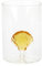 Balvi Verre Atlantis Shell Couleur Jaune Fabriqué à la Main en Borosilicate Verre 300 ML