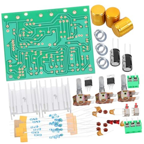 LALADEFIEE 1juego Amplificador De Audio Estéreo De Dual Placa De Para Sistema De Altavoces De Diseño Elegante y