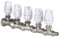 1/2quot; 3/4quot; 1quot; Brass Thermostatic Radiator Valve Straight Type Automatic Temperature Control Valve Floor heating 1Pcs(3/4)