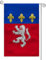 Drapeau de jardin double face France Duché & Provinces armoiries moyen-âge drapeau extérieur (Lyonnais)