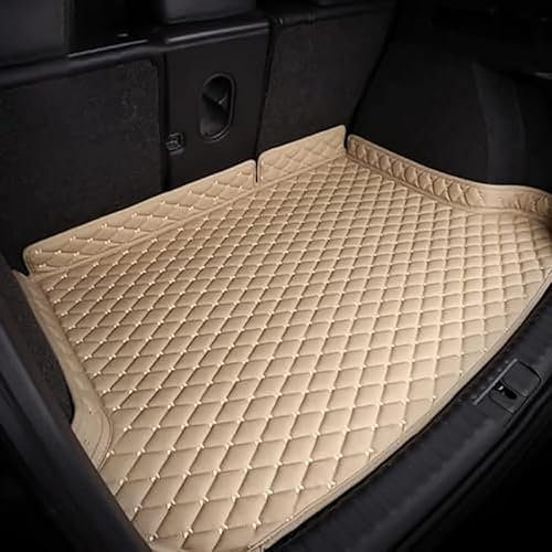 RZAHNDA Alfombrillas Maletero Coche para Volvo XC90 7seats 2010-2014,Bandeja Maletero Trasero Antideslizante Funda De Maletero Alfombra Accesorios,B