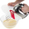 Rixotix Spritzschutz für Rührschüssel Spritzschutzdeckel Ø 31 cm Backen Spritzschutz Spritzschutz Für Mixer Universal Spritzschutzdeckel für Rührschüsseln Zum Schlagen Von Eiern Und Schlagsahne
