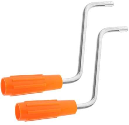 Alipis Pasta Maker Replacement Handle Tool 2pcs Universal Pasta Machine Handle Accessories for Noodle Making Sturdy Kitchen Tool for Home Chefs