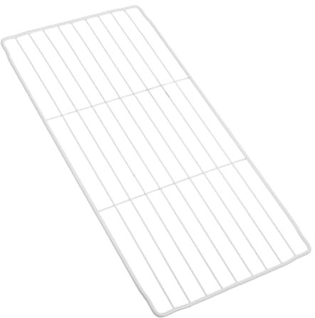 GLEAVI Divisor de Almacenamiento de Metal con Compartimentos para Organización de Alimentos Congeladores y Neveras Diseño de Rejilla para Clasificación y del Espacio