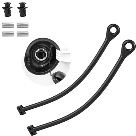 2 Stück Tankdeckel Halteband Ersatzkabel für Tankdeckel für VW & Audi Tankdeckelleitung Gummiband Universell Kompatibel Tankdeckel Gummiband Auto Ersatzzubehör