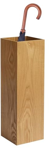 Stronrive Rangement pour Parapluies,Porte-Parapluie en Bois,Bac de Rangement pour Journaux | pour Maison de Campagne Bureau Jardin Maison Vestibule Terrasse Patio Entrée Extérieur Couloir