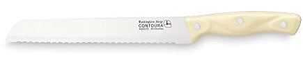 Rockingham Forge Classic Contoura 8100 Series - Cuchillo utilitario de hoja plana, acero inoxidable, acero inoxidable, Hueso, 31.5 x 2.5 x 1.5 cm
