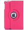 Funda Protectora en Piel PU para iPad 2 / iPad 3 / iPad 4, Rotatoria 360º, en Color Rosa