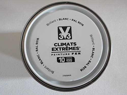 peinture fer V33 climats extrêmes 1,50L blanc brillant
