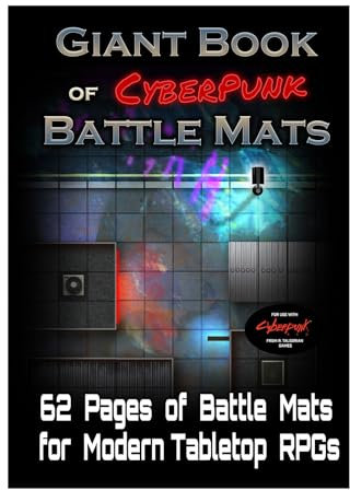 Giant Book of Cyberpunk Battle Mats