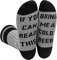 Himozoo Mens Birthday Gifts, If You Can Read This Bring Me Beer Socks Luxury Cotton Socks, Novelty Funny Gifts for Men Dad Husbands Boyfriends