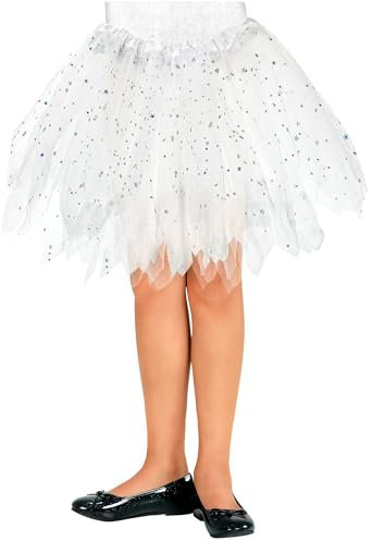 W WIDMANN MILANO Party Fashion - Tutu Glitzer, Länge circa 30 cm, Petticoat, Unterrock, Tänzerin, Karneval