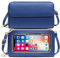 HNOOM Sac Téléphone Portable Femme Portefeuille RFID Blocage Sacs Bandoulière Femme Pochette Telephone Portable à Écran Tactile Petit Sac à Bandoulière pour Téléphone avec Bandoulière et Dragonne