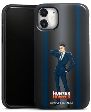 Panzer Handyhülle kompatibel mit Apple iPhone 11 robuste Outdoor Hülle Schutzhülle glänzend Leorio Paradinight Hunter x Hunter Anime