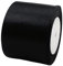 23m Satinband Geschenkband Schwarz 75mm Breit,Trauer Band Schwarz Schleifenband Satin Dekoband Geschenkverpackung Deko Band Stoffband für Halloween Weihnachten Hochzeit Taufe Geburtstag DIY-Handwerk