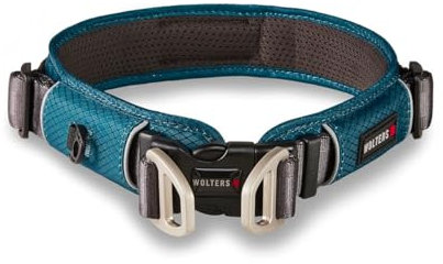 Wolters Halsband Active Pro Comfort, Größe:35-40 cm, Farbe:Petrol/anthrazit