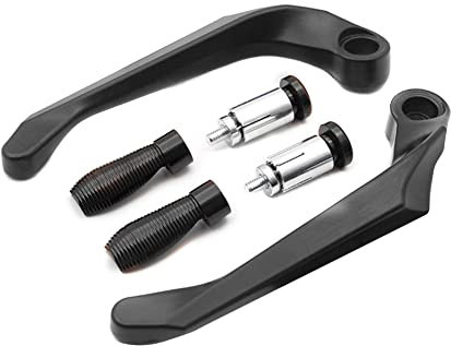 iSpchen Motorrad Lenkerschutz,22mm Motorrad Bremshebel Kupplung Lenker Schutz Motorrad Lenkergriffschutz Bremskupplungshebel Handschutz Bremshebel Schutz für Motorräder,Roller