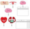 10 Pièces Porte Badge Infirmiere Badge Infirmiere Accessoire Infirmiere Infirmiere Accessoires Porte-Cartes d'Identité pour Infirmières Médecins